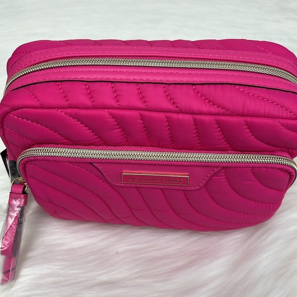NWT HTF Victoria’s Secret Pink Glam Bag Travel Makeup Pouch Cosmetic Bag - Picture 8 of 14